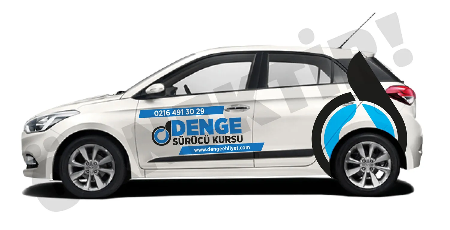 Araç giydirme · Denge Sürücü Kursu