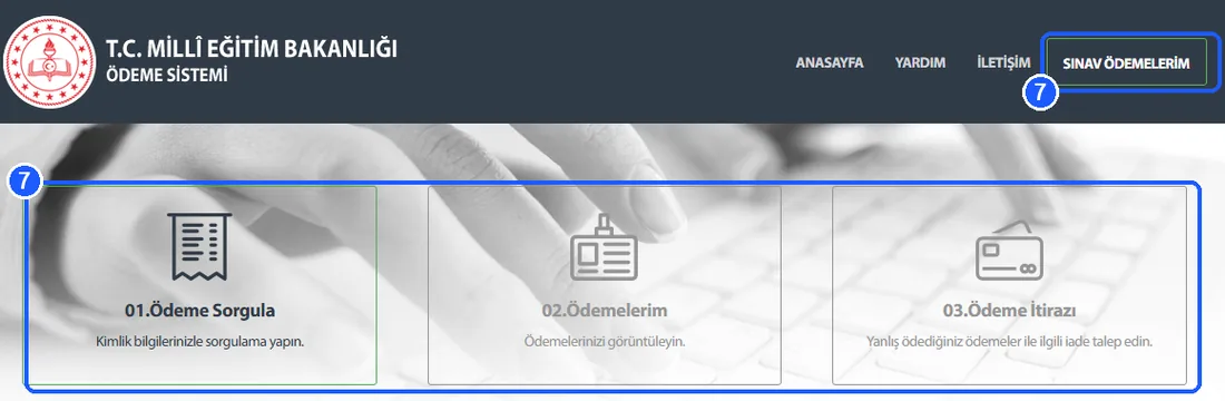 Sınav ücreti – adım 7: Dekontu alın ve kursa teslim edin