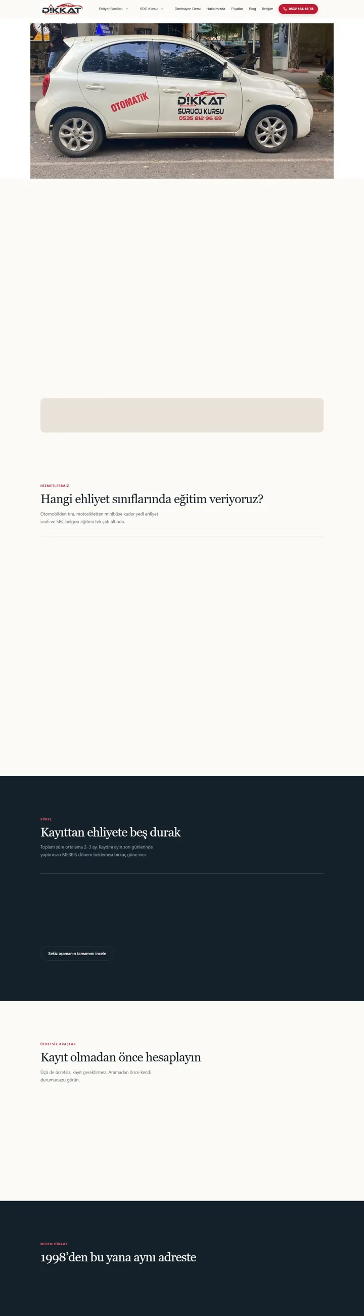 Özel Tasarım – dikkatsurucukursu.com masaüstü görünüm