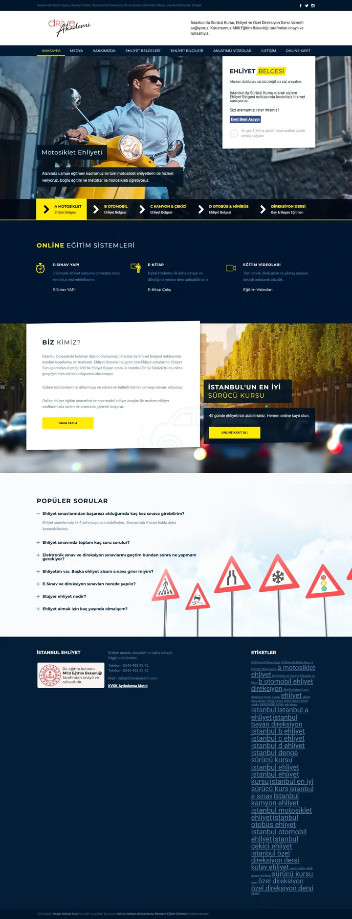 Sürücü Kursu V5 – ehliyetbelgesi.com.tr masaüstü görünüm