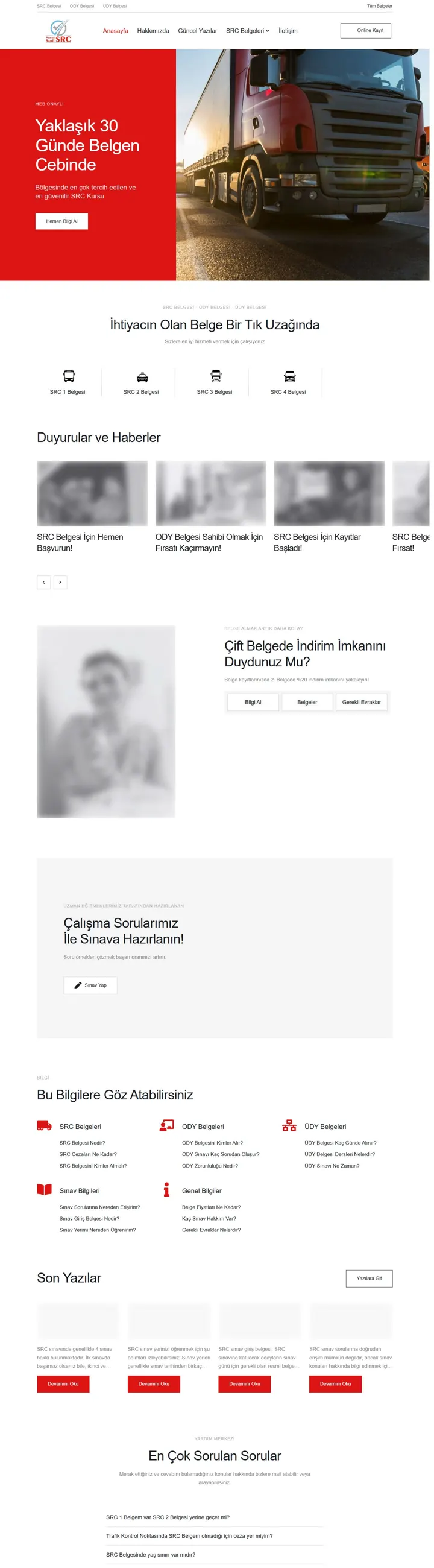 SRC Kursu V2 – sahilsrckursu.com.tr masaüstü görünüm